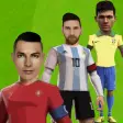 Soccer juggle: Ronaldo Messi