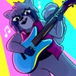 プログラムのアイコン：Rock On Raccoon