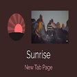 Sunrise New Tab Page