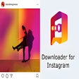 Icoon van programma: Downloader for Instagram