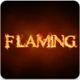 Flaming Text : Fire Text Photo Art