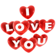プログラムのアイコン：I love You Stickers WASti…