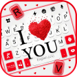 Hearts Love You Keyboard Theme