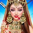 أيقونة البرنامج: Bride Wedding Dress-up Ga…