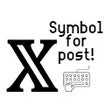 Ikon program: X Symbol in your posts!