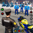 程序图标：Police bike Stunt Bike Ra…