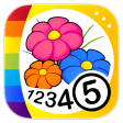 Color by Numbers - Flowers - Free