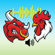 أيقونة البرنامج: 100 Animals and Birds Sou…