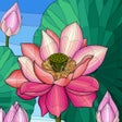 プログラムのアイコン：Senior Color - Paint By N…