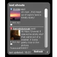 Last.fm Dashboard Widget