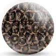 Keyboard Theme Leopard Brown