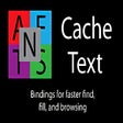 Icoon van programma: Cache Text