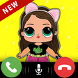 أيقونة البرنامج: Call from lol dolls simul…