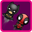 2 Hero Kid - Batman  DeadPool