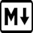 Ikon program: Markdown Link