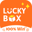 プログラムのアイコン：LuckyBox-fun shopping app