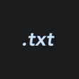 Icoon van programma: txt Editor - Text Editor