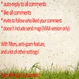 Icoon van programma: Auto-like & reply to all …