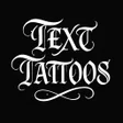Programikonen: lettering Tattoo - Font D…