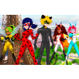 Ladybug Cat Noir Maker Game New Tab para Google Chrome - Extensão Download