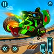 Иконка программы: Light Bike Stunt Crash De…