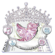 プログラムのアイコン：Royal Diamond Crown Theme