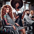 Barber Shop Girls Hair Salon icon