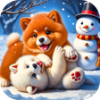 ไอคอนของโปรแกรม: Snowland Paint:Color by N…