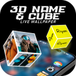 3D Name  Photo Live Wallpaper icon
