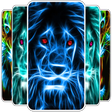 プログラムのアイコン：Neon Animal Wallpapers