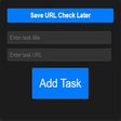 프로그램 아이콘: Save URL Check Later