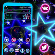 Programikonen: Neon Colorful Star Theme