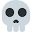 プログラムのアイコン：Skull Emoji