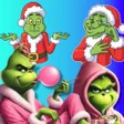 プログラムのアイコン：Stickers De Grinch Navida…