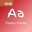 Programikonen: Aa Fonts: Fancy Font Keyb…