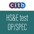 CITB OpSpec HSE test 2019