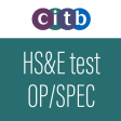 CITB OpSpec HSE test 2019