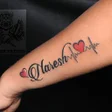 Programikonen: Name Tattoo Design 4K