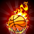 أيقونة البرنامج: Basketball Tap Shot
