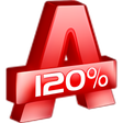 Symbol des Programms: Alcohol 120% BluRay 