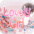 プログラムのアイコン：Lovely Girl Font for Flip…