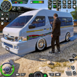 أيقونة البرنامج: Modern Van Driving Van Ga…
