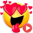 Icon of program: WASticker animated emojis
