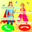 程序图标：Fake Call From princess s…