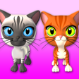 プログラムのアイコン：Talking 3 Friends Cats & …