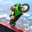 プログラムのアイコン：Superhero Moto Stunts Rac…
