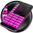 Dialer Theme Gloss Pink drupe