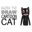 Иконка программы: How to draw a cartoon cat…