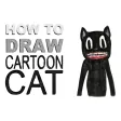 How to draw a cartoon cat inst