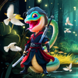 Icoon van programma: Starred Kindlessly Snake
